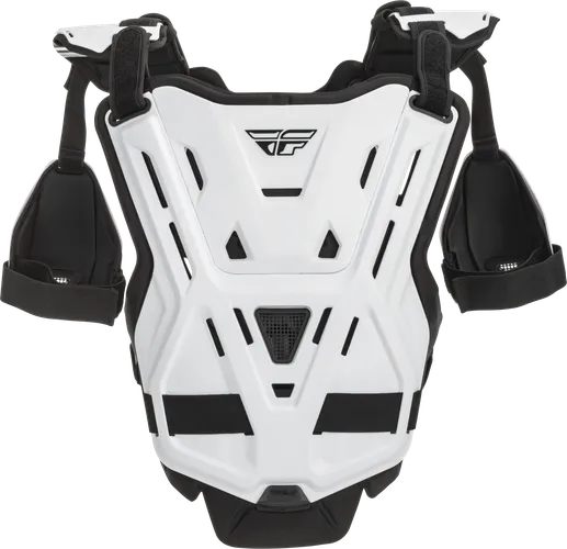 Fly Racing Adult White XL Offroad Roost Chest Guard Protector