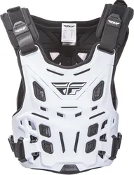 Fly Racing Adult Unisex CE Revel Race Roost Guard One Size White