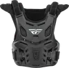 Fly Racing Adult Black Revel Roost Chest Protector Guard Protector