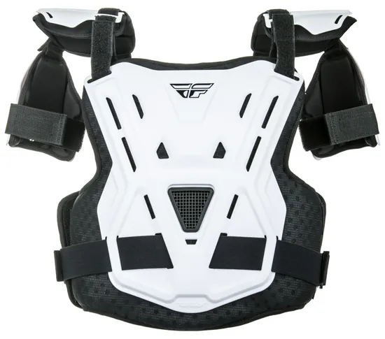 Fly Racing Youth White Revel Roost Chest Protector Guard Protector