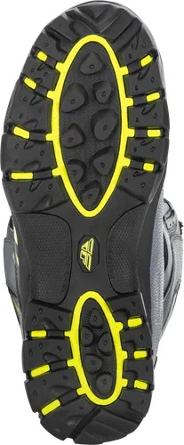 Fly Racing Marker BOA Boots Adult 8 Black Gray Hi Viz 3