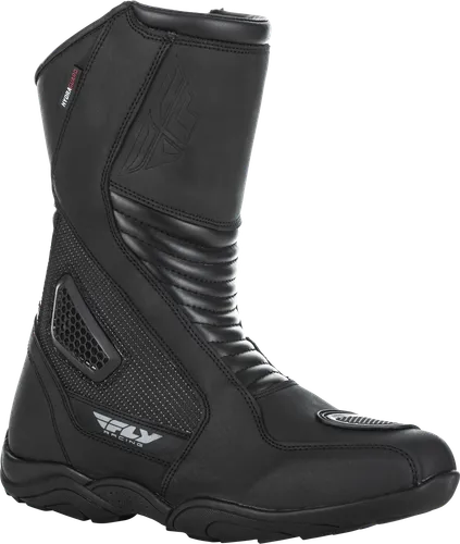 Fly Racing Black Leather Milepost Street Riding Boot Mens 9