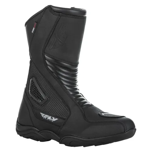 Fly Racing Black Leather Milepost Street Riding Boot Mens 9