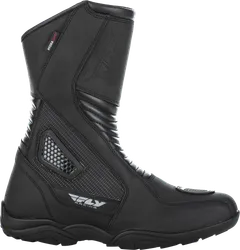 Fly Racing Black Leather Milepost Street Riding Boot Mens 9
