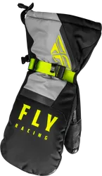 Fly Racing Cascade Mitten Adult M Black Gray