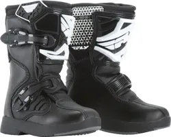 Fly Racing Mini Maverik MX Boots Youth 13 Black
