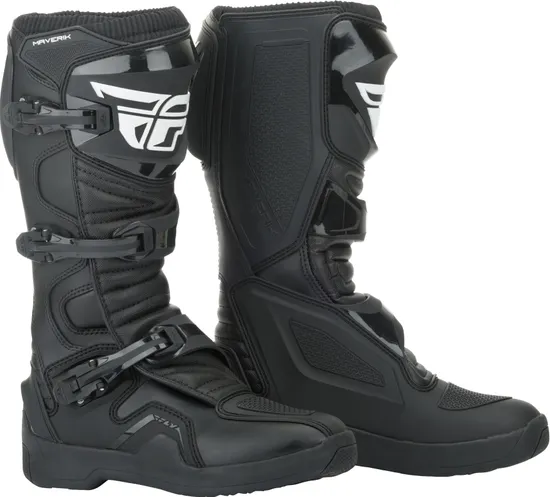 Fly Racing Black Maverick Riding Boot Mens Size 14