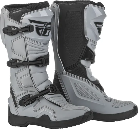 Fly Racing Maverik Boots Adult 9 Gray