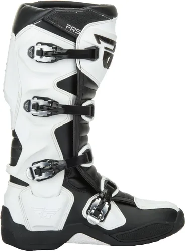 Fly Racing White Black FR5 Riding Boot Mens Size 9