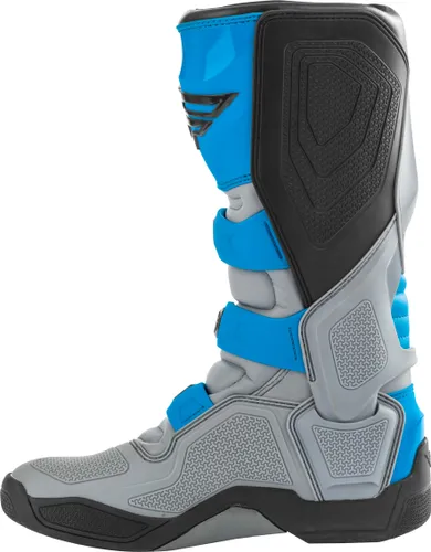 Fly Racing Grey Blue FR5 Riding Boot Mens Size 13