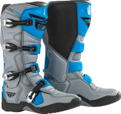 Fly Racing Grey Blue FR5 Riding Boot Mens Size 13