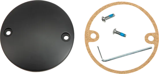 Harrdrive Satin Black Point Ignition Cover