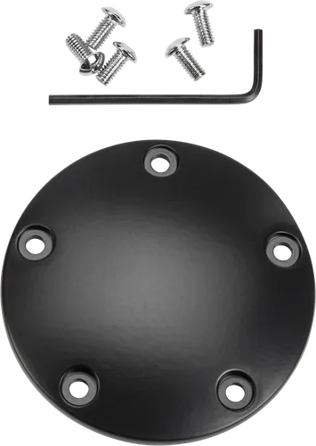 Harrdrive Satin Black Point Ignition Cover