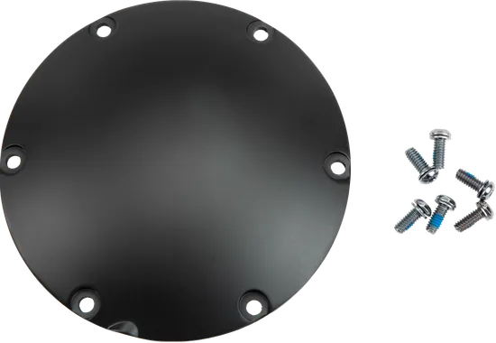 Harddrive Satin Black Derby Cover 1