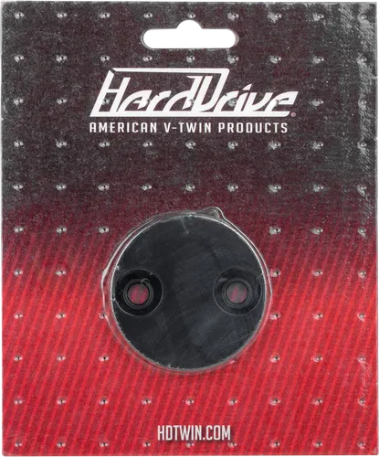 Harddrive Satin Black Aluminum Primary Chain Inspection Cover