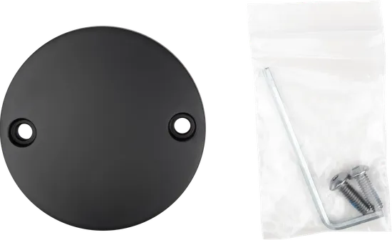 Harrdrive Satin Black Point Ignition Cover