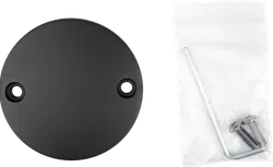 Harrdrive Satin Black Point Ignition Cover