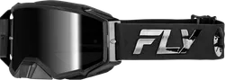 Fly Racing Black Adult Zone Pro Goggle Single Black Mirror