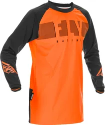 Fly Racing Adult Unisex Windproof Jersey XL Orange Black