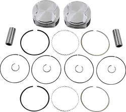 JE Piston Kit Rings Pins M8 STD 3.937in Bore 11:1