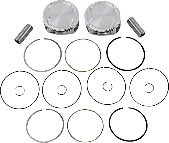 JE Piston Kit Rings Pins M8 .175in OB 4.25in Bore 11:1