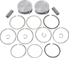 JE Piston Kit Rings Pins M8 .175in OB 4.25in Bore 11:1