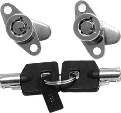 Harddrive Saddlebag Lock w Key Set