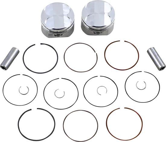 JE Piston Kit Rings Pins STD 62mm Bore 12.5:1