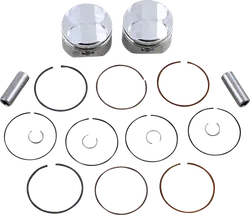 JE Piston Kit Rings Pins STD 62mm Bore 12.5:1