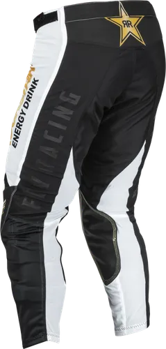 Fly Racing Adult Men Kinetic Rockstar Mesh Pants 34 White 2