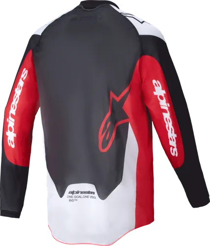 Alpinestars Adult Men Pro Dura Jersey XL Black Red White 2