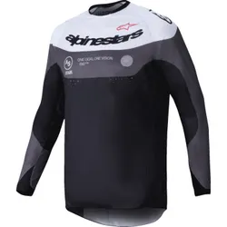 Alpinestars Adult Men Pro Dura Jersey S Black Gray White