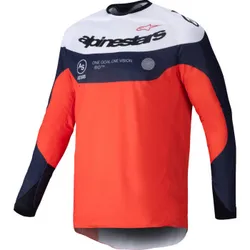 Alpinestars Adult Men Pro Dura Jersey L Blue Orange White