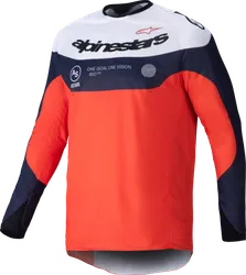 Alpinestars Adult Men Pro Dura Jersey XL Blue Orange White