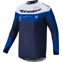 Alpinestars Adult Men Pro Dura Jersey L Blue White Navy