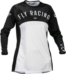 Fly Racing Adult Women Lite Jersey 2XL Black Gray