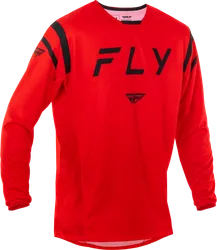 Fly Racing Adult Unisex Kinetic Center Jersey 2XL Red Black