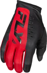 Fly Racing Lite Gloves Adult XS Black Red