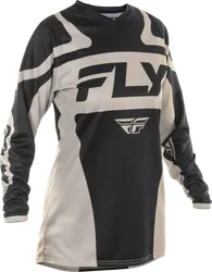 Fly Racing Adult Women F-16 Jersey 2XL Black White