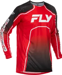 Fly Racing Youth Unisex Rayce Bicycle Jersey 2XL Black White Red