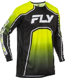 Fly Racing Adult Unisex Rayce Bicycle Jersey L Black White Green