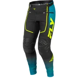 Fly Racing Adult Men Rayce Bicycle Pants Black Teal 34