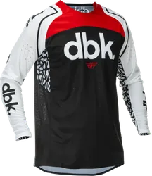 Fly Racing Adult Unisex Evolution DST DBK Jersey S Black Red White
