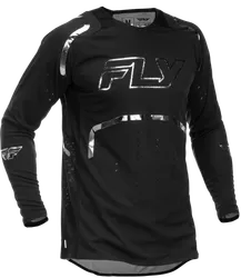Fly Racing Adult Unisex Evolution DST SE Spark Jersey M Black Silver
