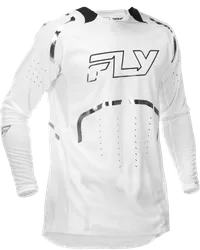Fly Racing Adult Unisex Evolution DST LE Flash Jersey S White Silver