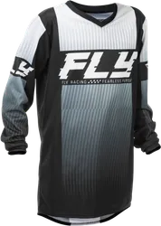Fly Racing Youth Unisex F-16 Jersey L Black White