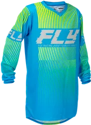 Fly Racing Youth Unisex F-16 Jersey M Blue Yellow