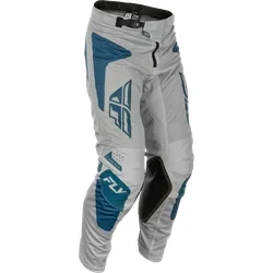 Fly Racing Adult Men Kinetic Mesh Sym Pants 30 Gray Blue