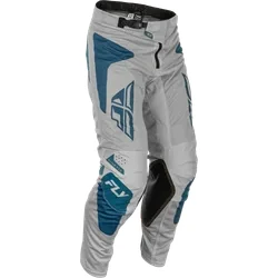Fly Racing Adult Men Kinetic Mesh Sym Pants 40 Gray Blue
