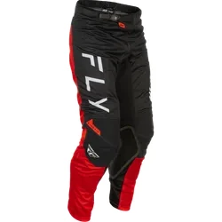 Fly Racing Adult Men Kinetic Mesh Center Pants 32 Black White Red